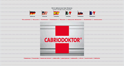 Desktop Screenshot of cabriodoktor.at